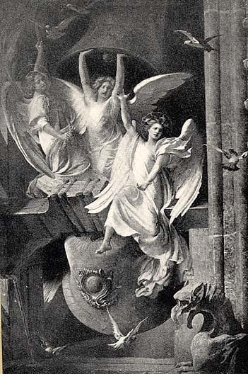 Christmas Chimes, (painting) — Edwin Howlan