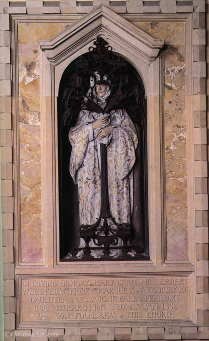 Memorial To Mary Caroline Herbet (1900) — Alfred Gilbert
