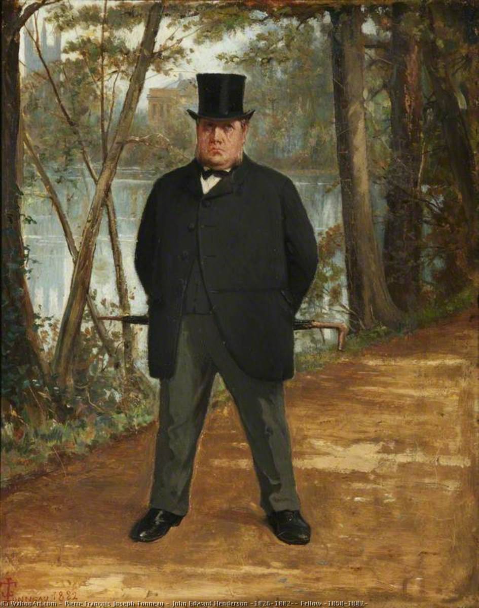 John Edward Henderson (1826–1882), Fellow (1858–1882) — Pierre François Joseph Tonneau