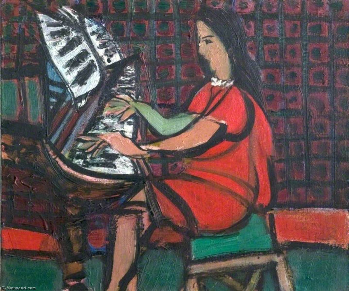 Girl At A Piano — Ceri Richards