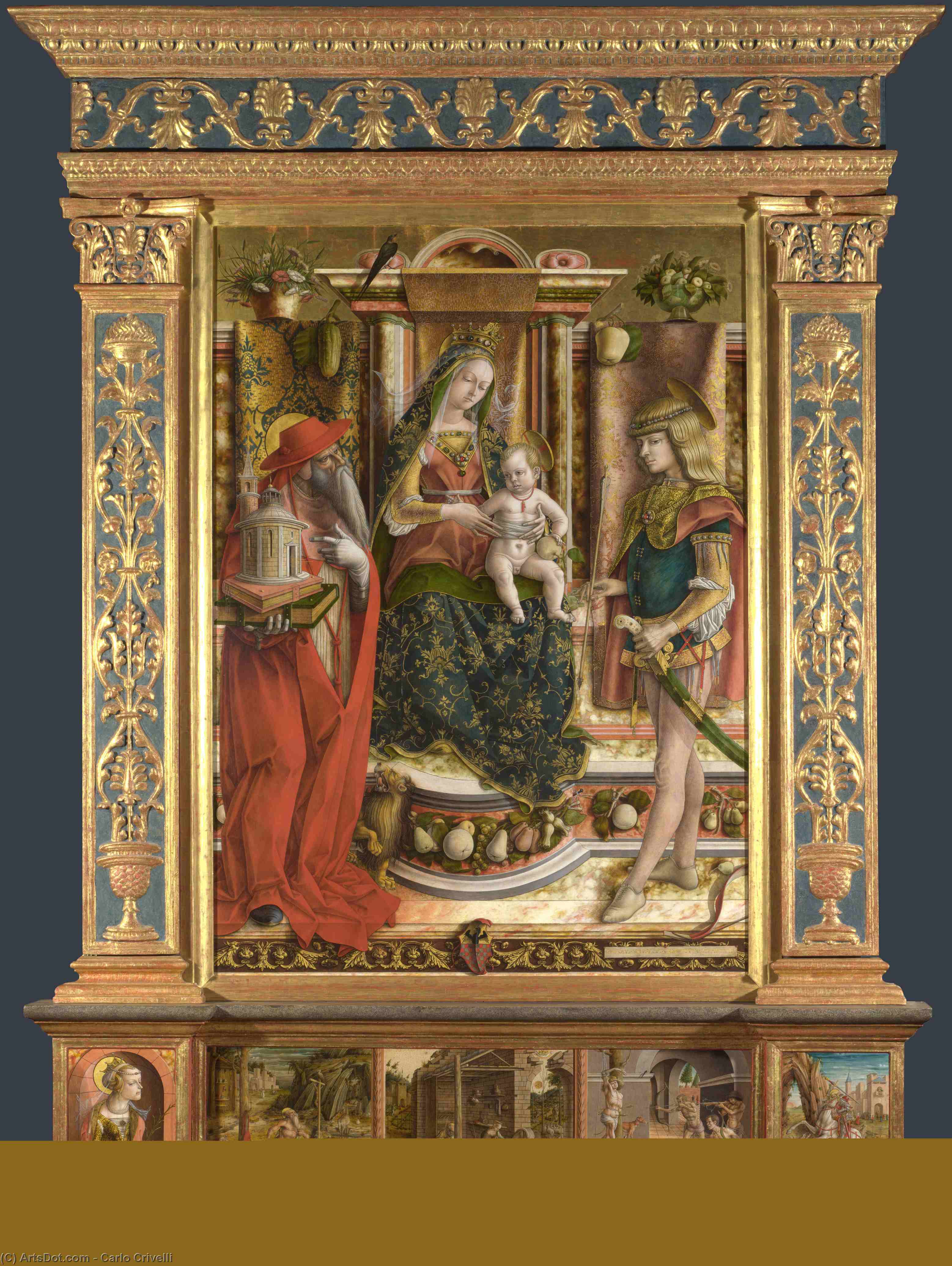 Altarpiece From S. Francesco Dei Zoccolanti, Matelica — Karlo Kriveli