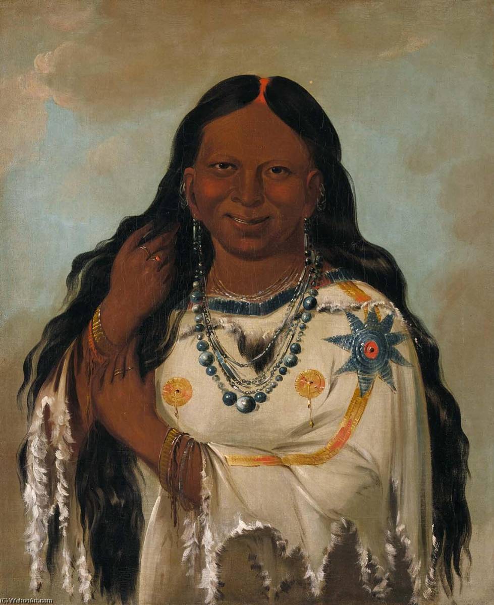 Kay A Gís Gis, A Young Woman — Džordž Katlin