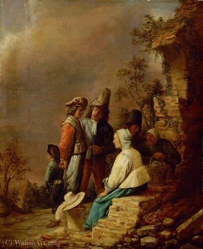 Soldiers And Women — Josse Van Craesbeeck