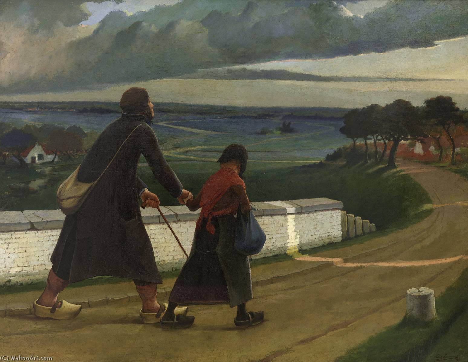 The Blind One — Eugène Laermans