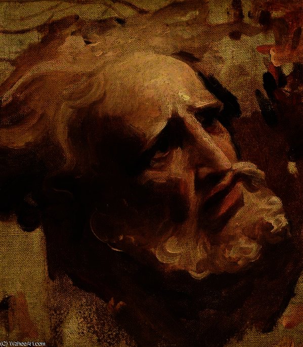 Head Of An Apostle — George Romney