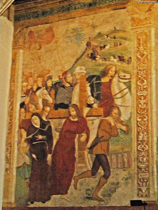 San Niccolò In Prato-affresco Sala Consiliare-tommaso Di Piero — Niccolò Di Tommaso