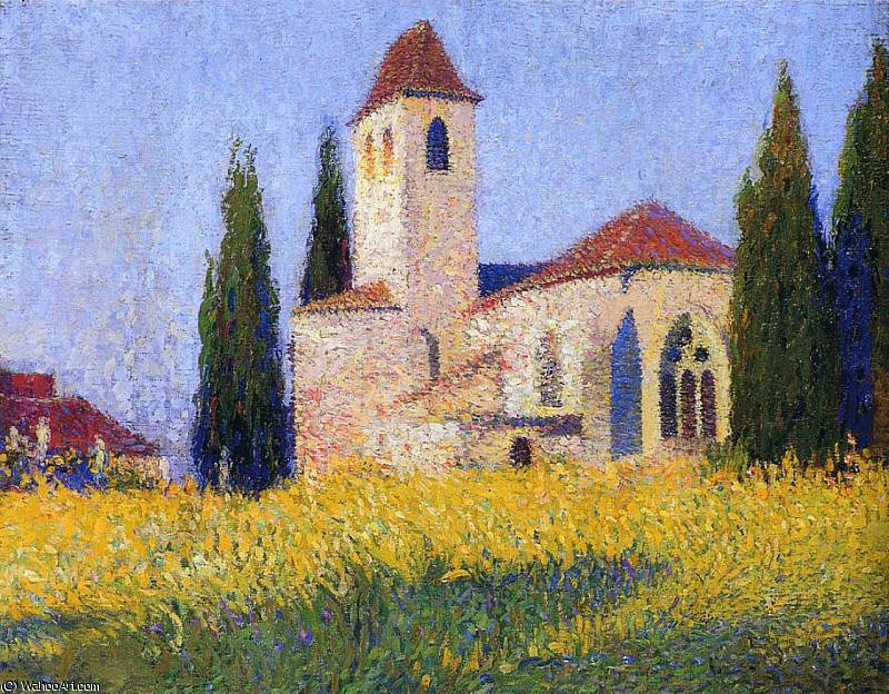 Church In Labastide — Henri Jean Guillaume Martin