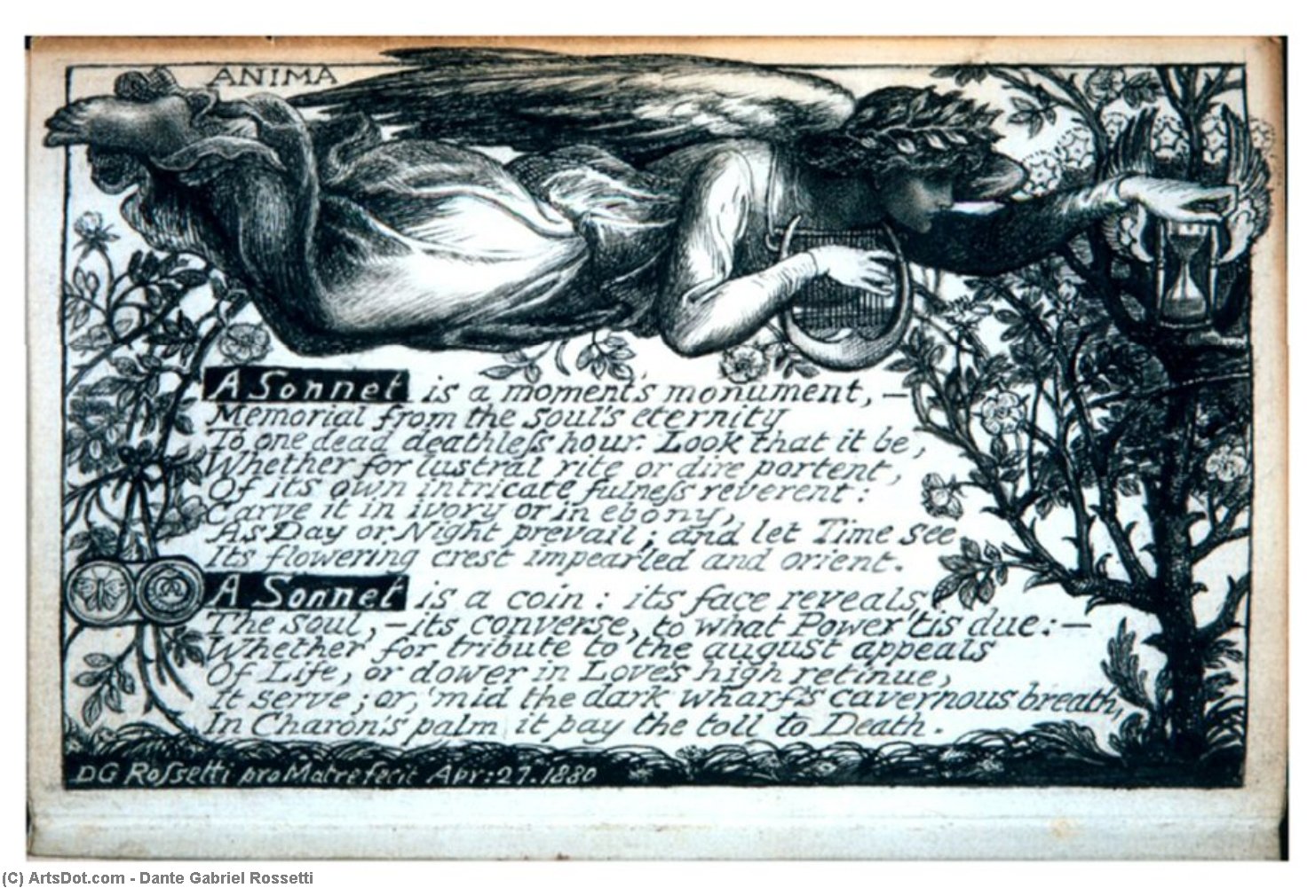 A Sonnet — Dante Gabriel Rossetti