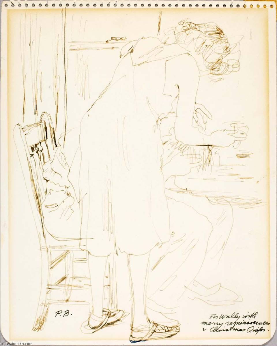 Untitled (wallace Herndon Smith And His Wife) — Peggy Bacon