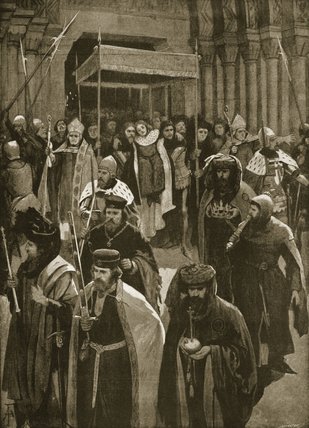 The Recess After The Coronation Of Richard Ii — Amédée Forestier