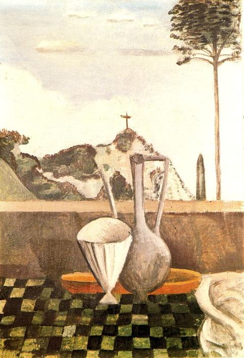 The Still Life In Front Of Cross On Top Of The Mountain — André Derain