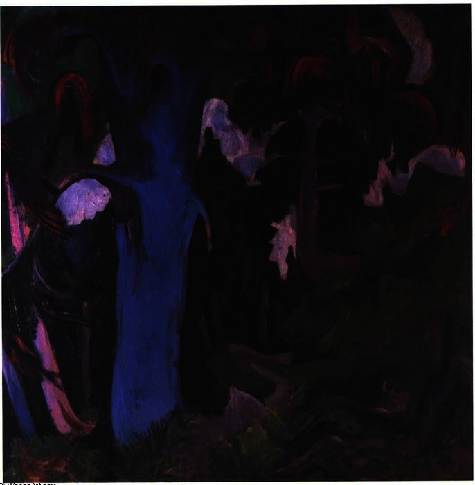 The Blue Tree — Ernst Ludwig Kirchner