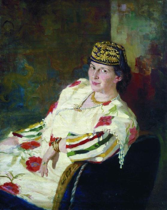 Portrait Of Patroness And Countess Mara Konstantinovna Oliv — Ilya Yefimovich Repin
