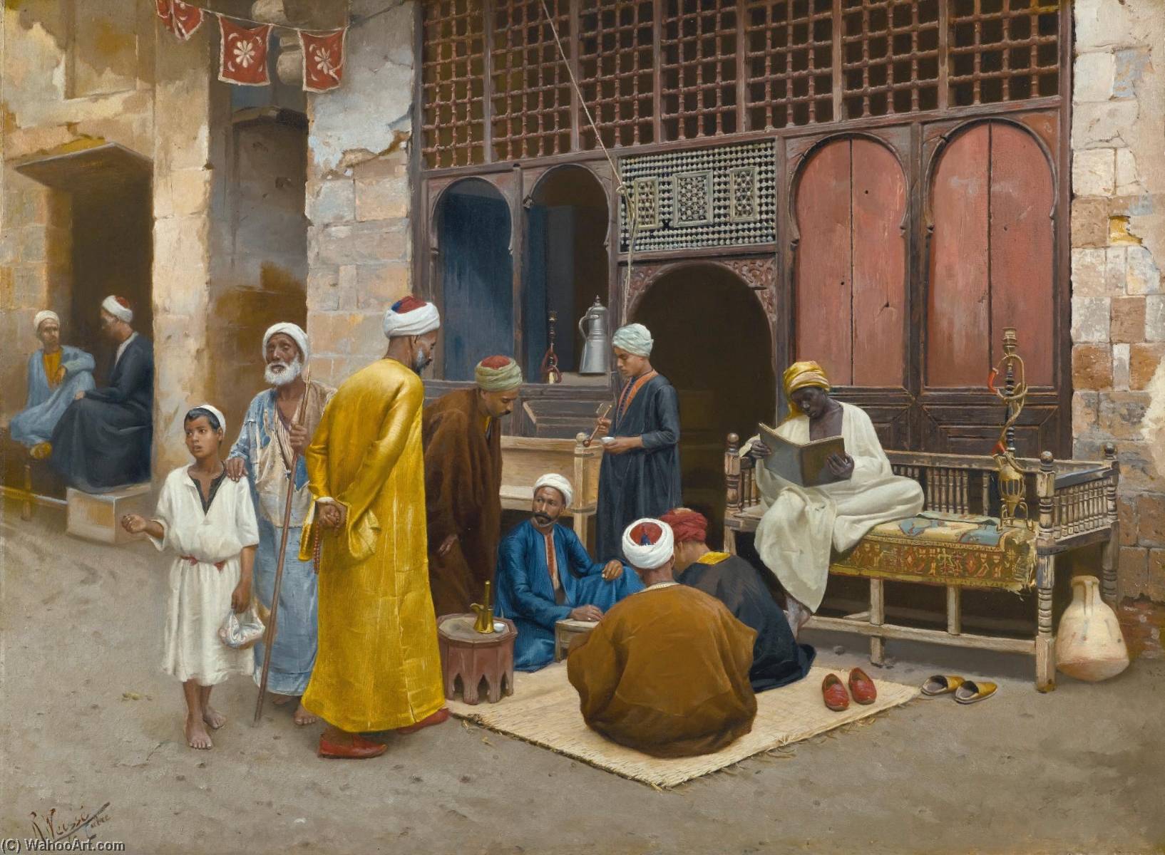 The Dice Players — Rudolf Weisse