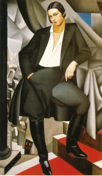 Portrait Of The Duchess Of La Salle — Tamara De Lempicka