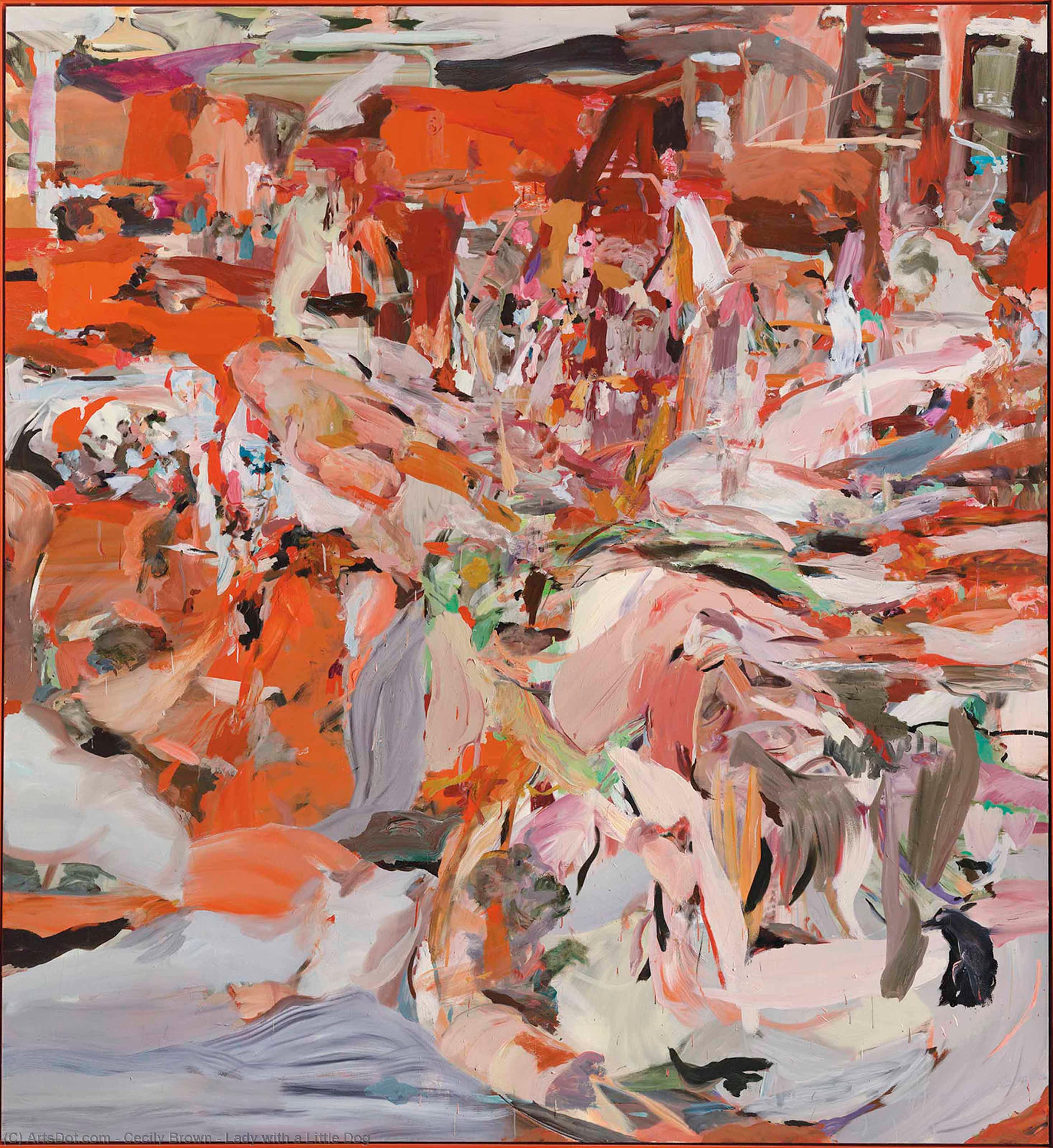 Lady With A Little Dog — Cecily Brown