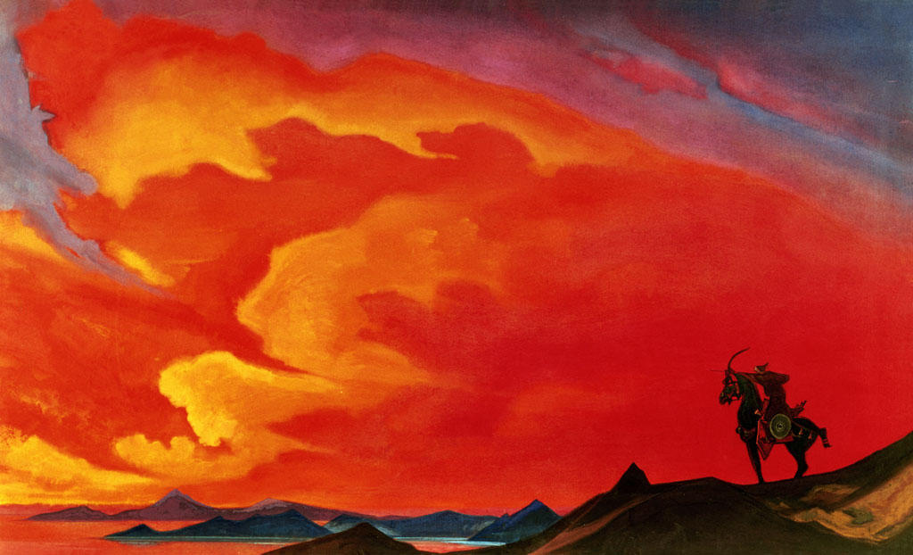 King Gesar — Nicolás Roerich