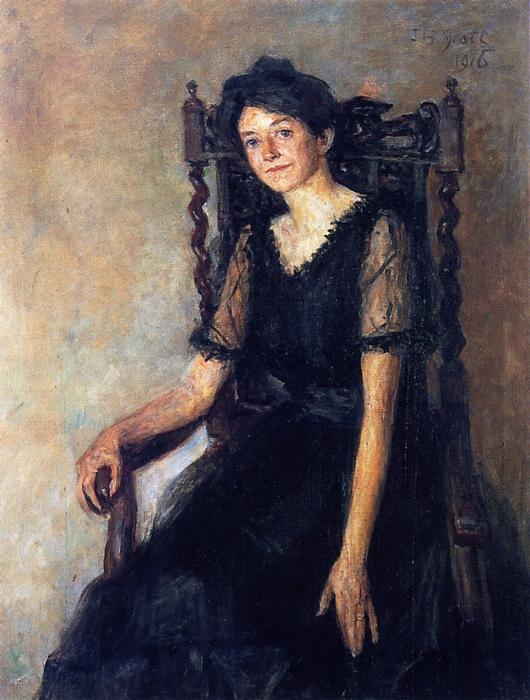 Mrs. Mary Tower Lapsley Caughey Seated — John Butler Yeats