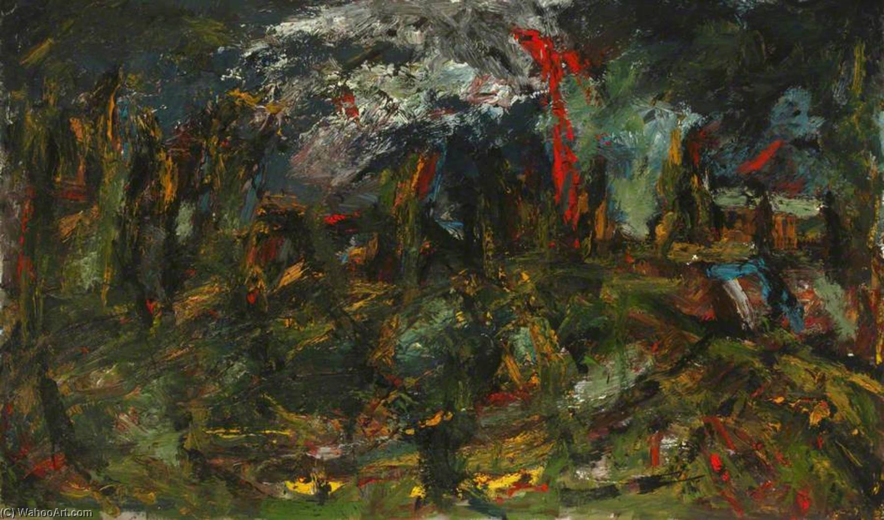 Abstract Landscape — Georges Van Houten