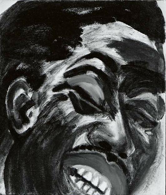 Portrait Of Otis Spann — Frederick J Brown