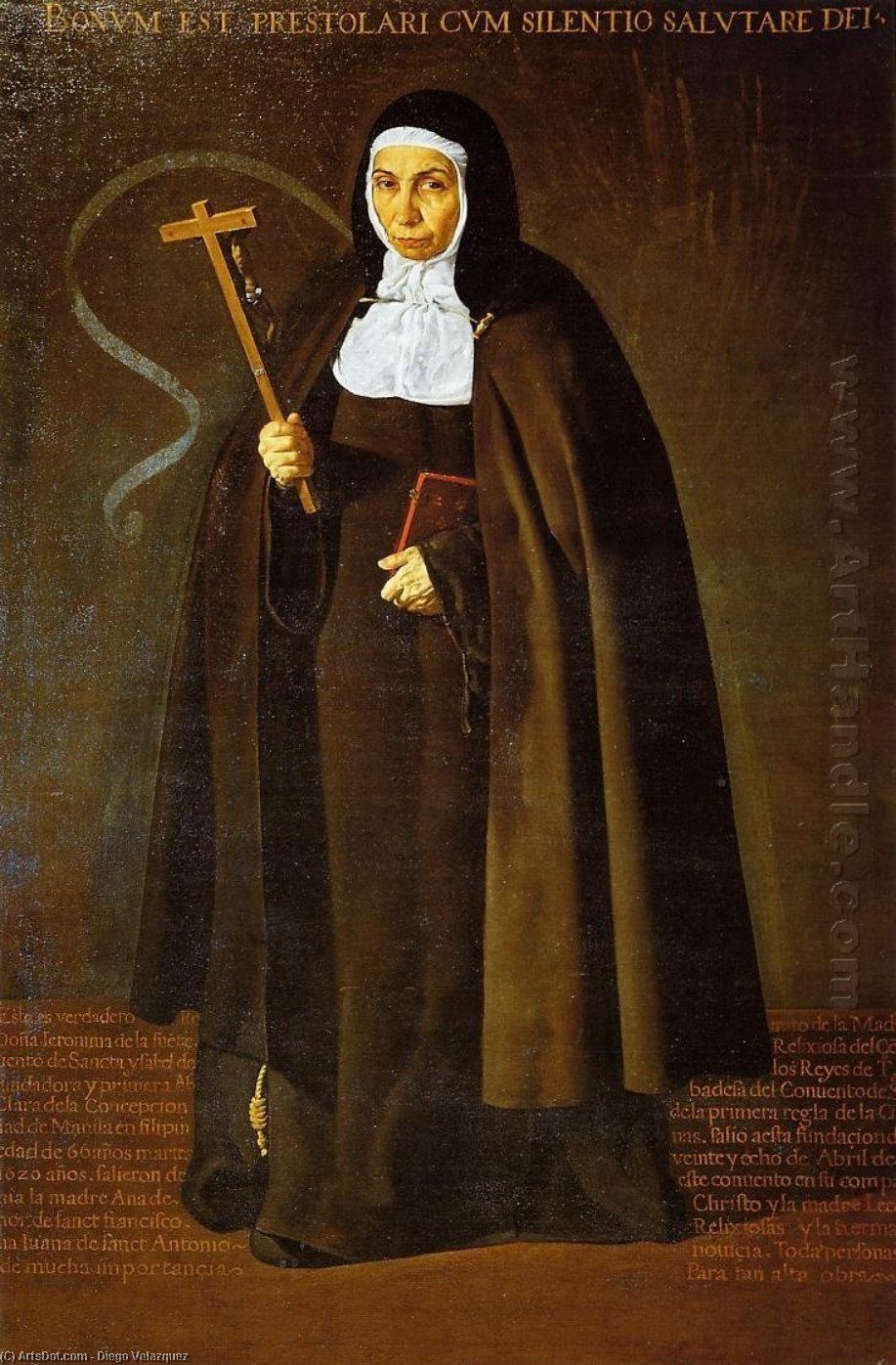 Mother Jeronima De La Fuente — Diego Velázquez