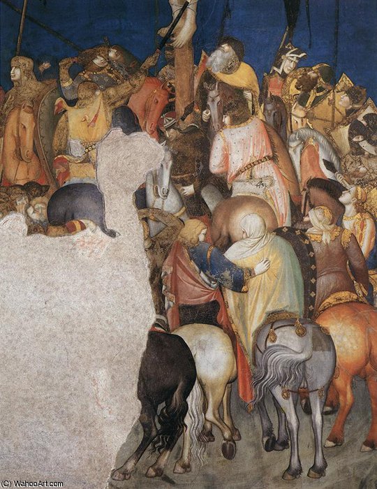 Assisi-crucifixion-crucifixion (detail)2 — Pietro Lorenzetti