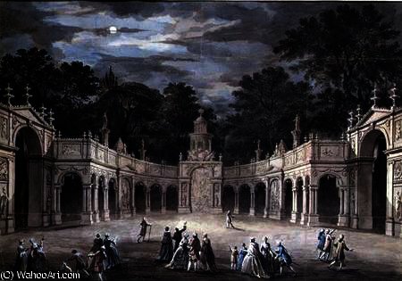 The Illuminations At Buckingham House For King George Iii's Birthday — Robert Adam