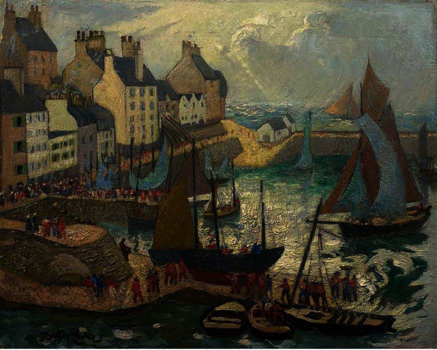 Douarnenez, Brittany — Richard Hayley Lever