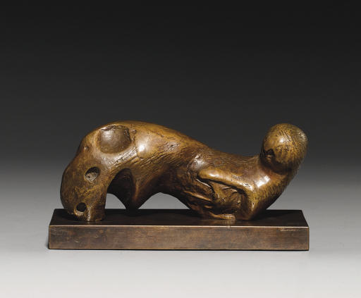 Reclining Figure; Holes — ヒューリー・モア
