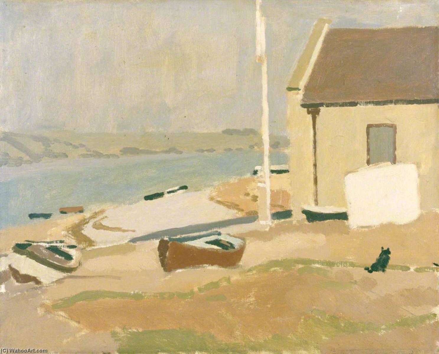 Lifeboat House, Ferryside — Edward Morland Lewis