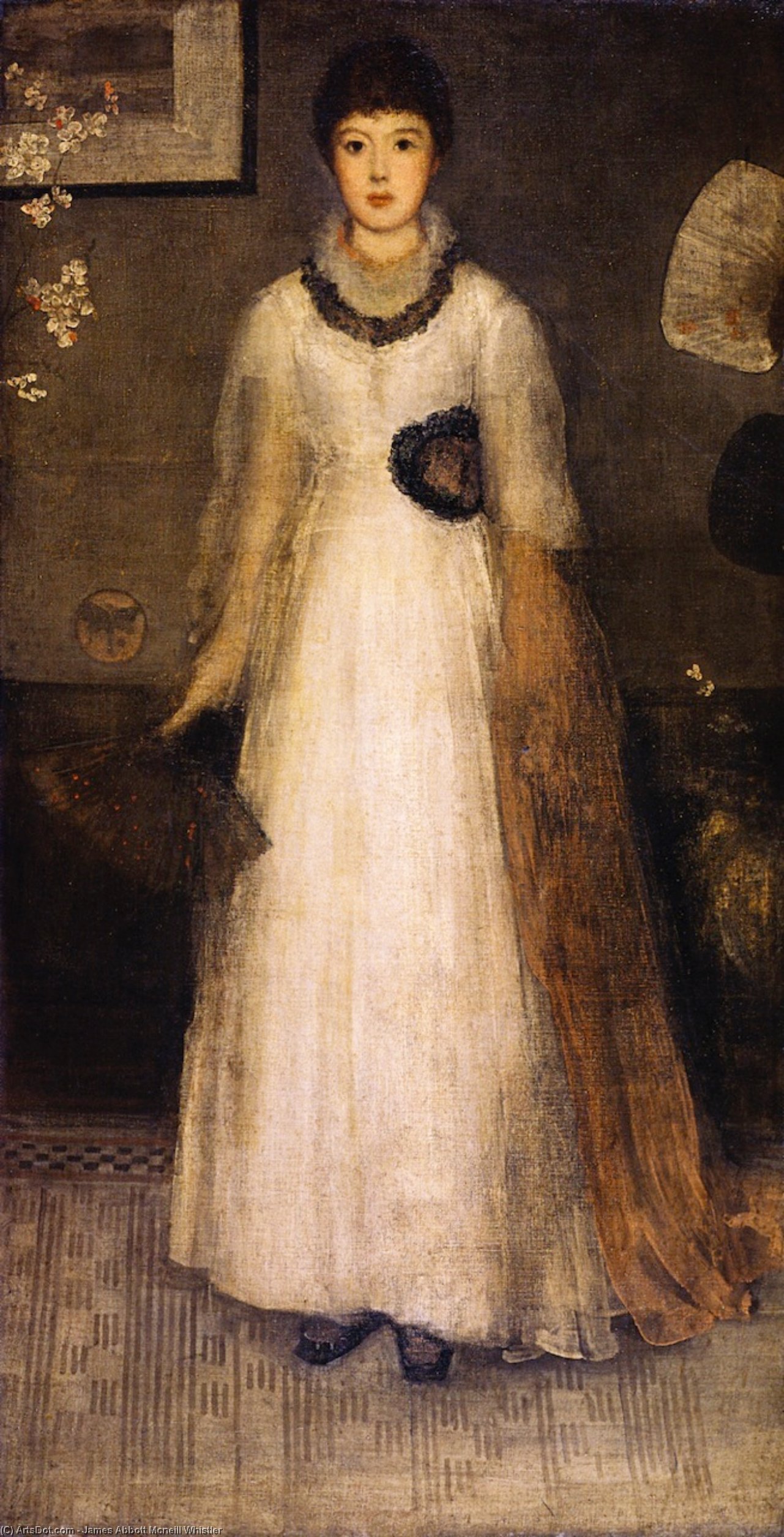 Harmony In Grey And Peach Colour — James Abbott Mcneill Whistler