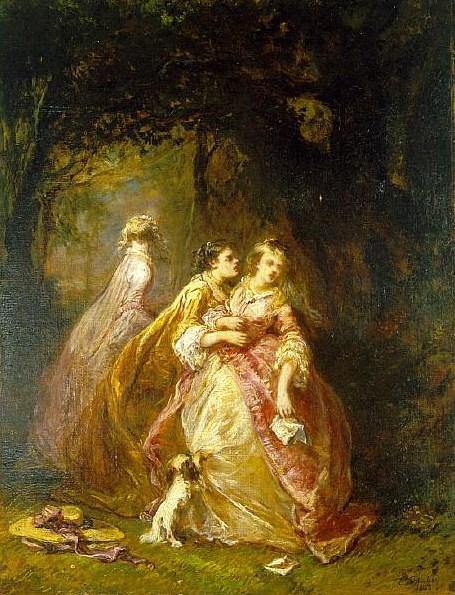 The Letter — Louis Gabriel Eugène Isabey