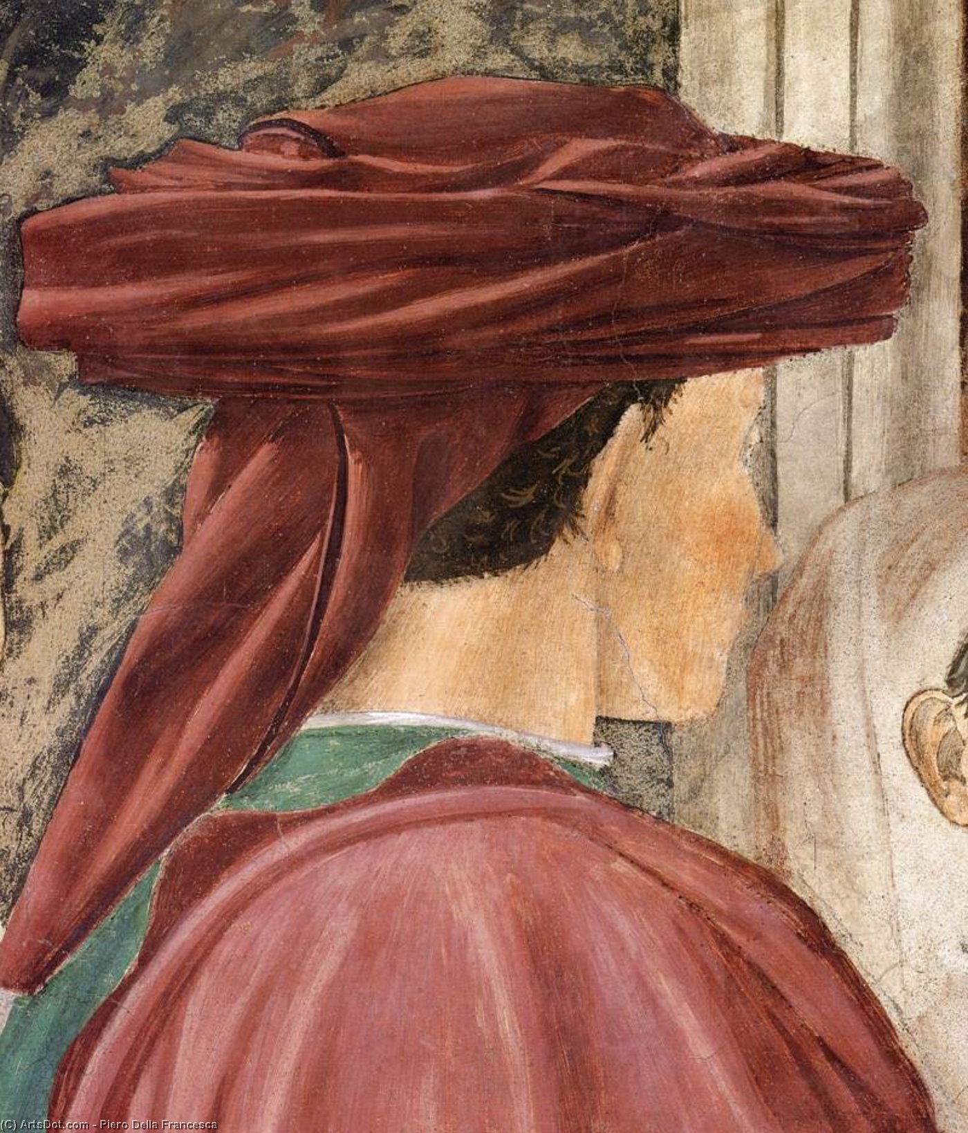 2b. Meeting Between The Queen Of Sheba And King Solomon — Piero Della Francesca