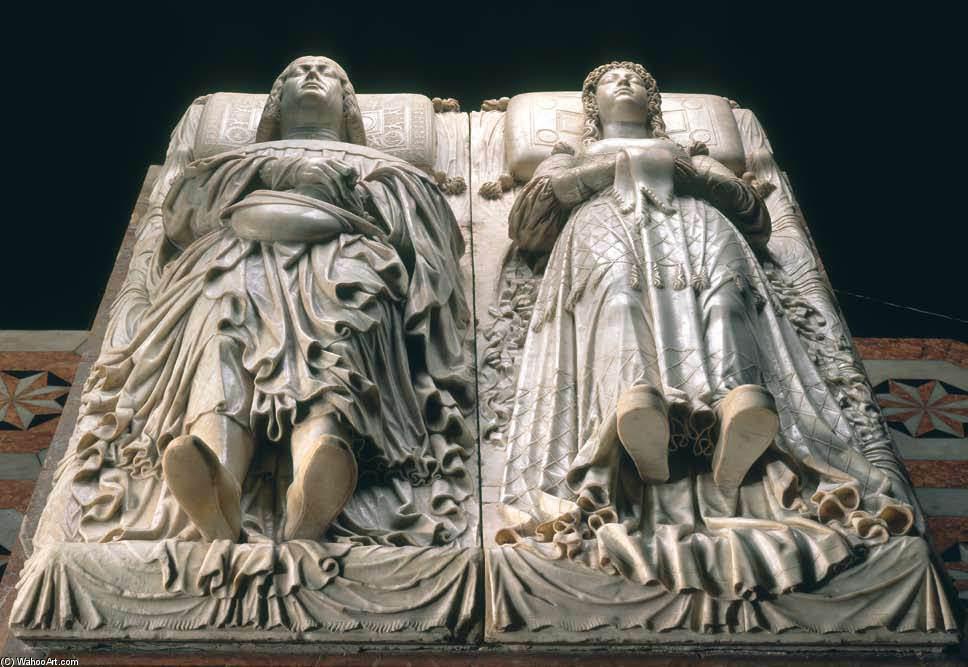 Effigies Of Lodovico Sforza And Beatrice D'este — Cristoforo Solari