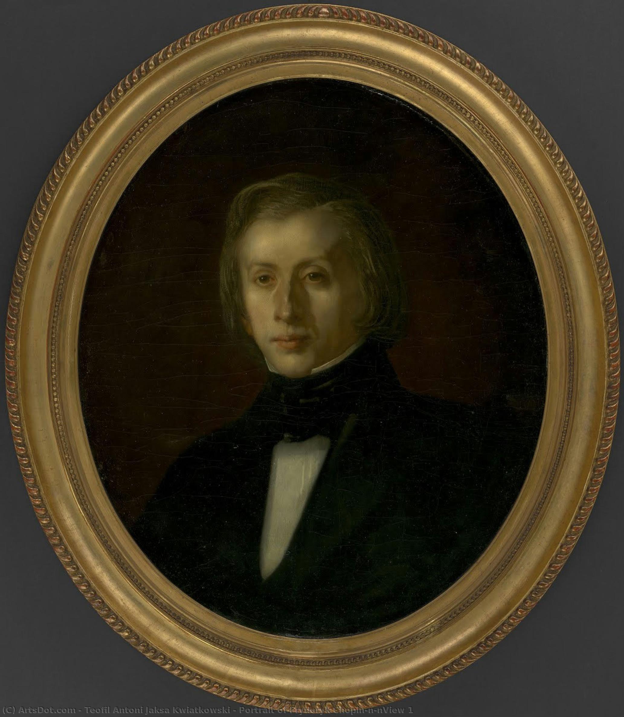 Portrait Of Fryderyk Chopin\n\nview 1 — Teofil Antoni Jaksa Kwiatkowski