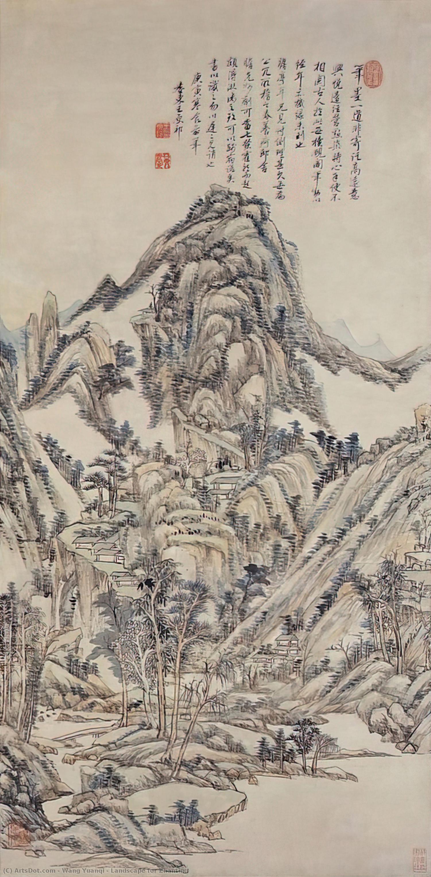 Landscape For Zhanting — Wang Yuanqi