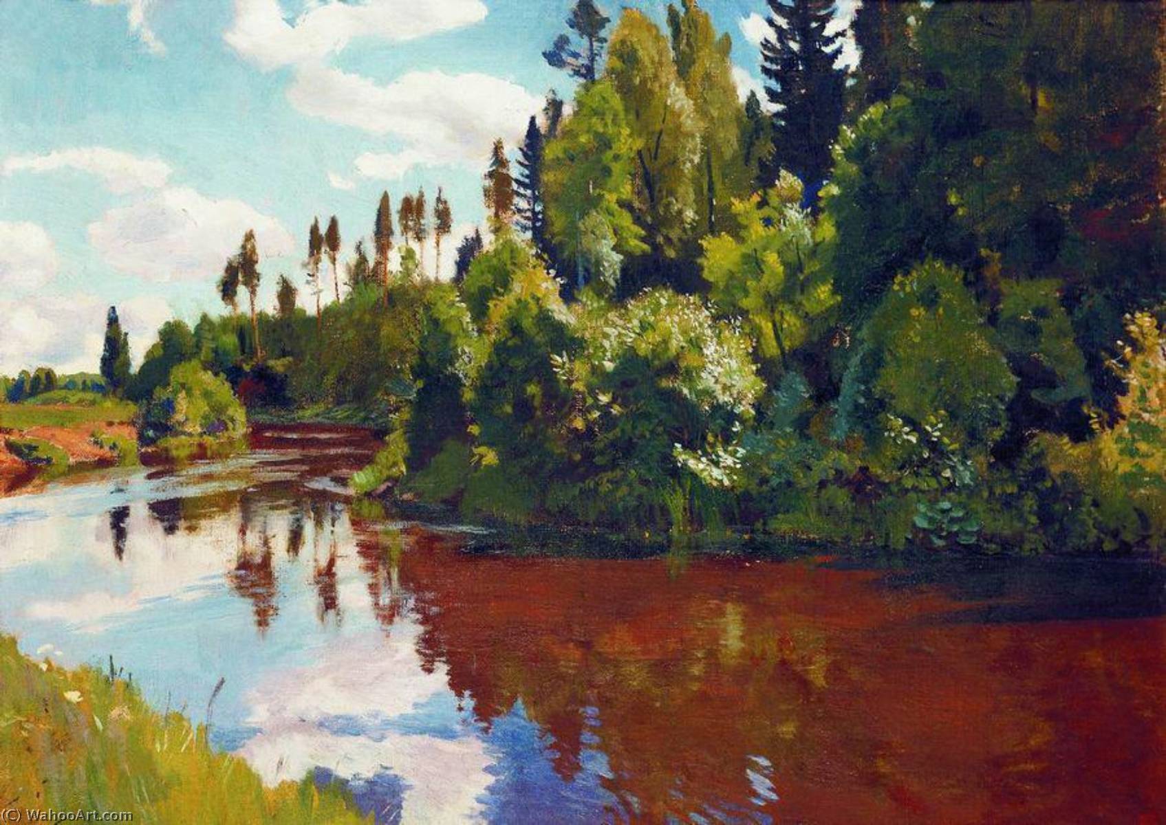 The Mouth Of The Orlinka River — Arkadij Aleksandrovic Rylov
