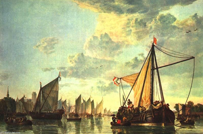 The Maas At Dordrecht — Аэлберт Якобсз Кёйп