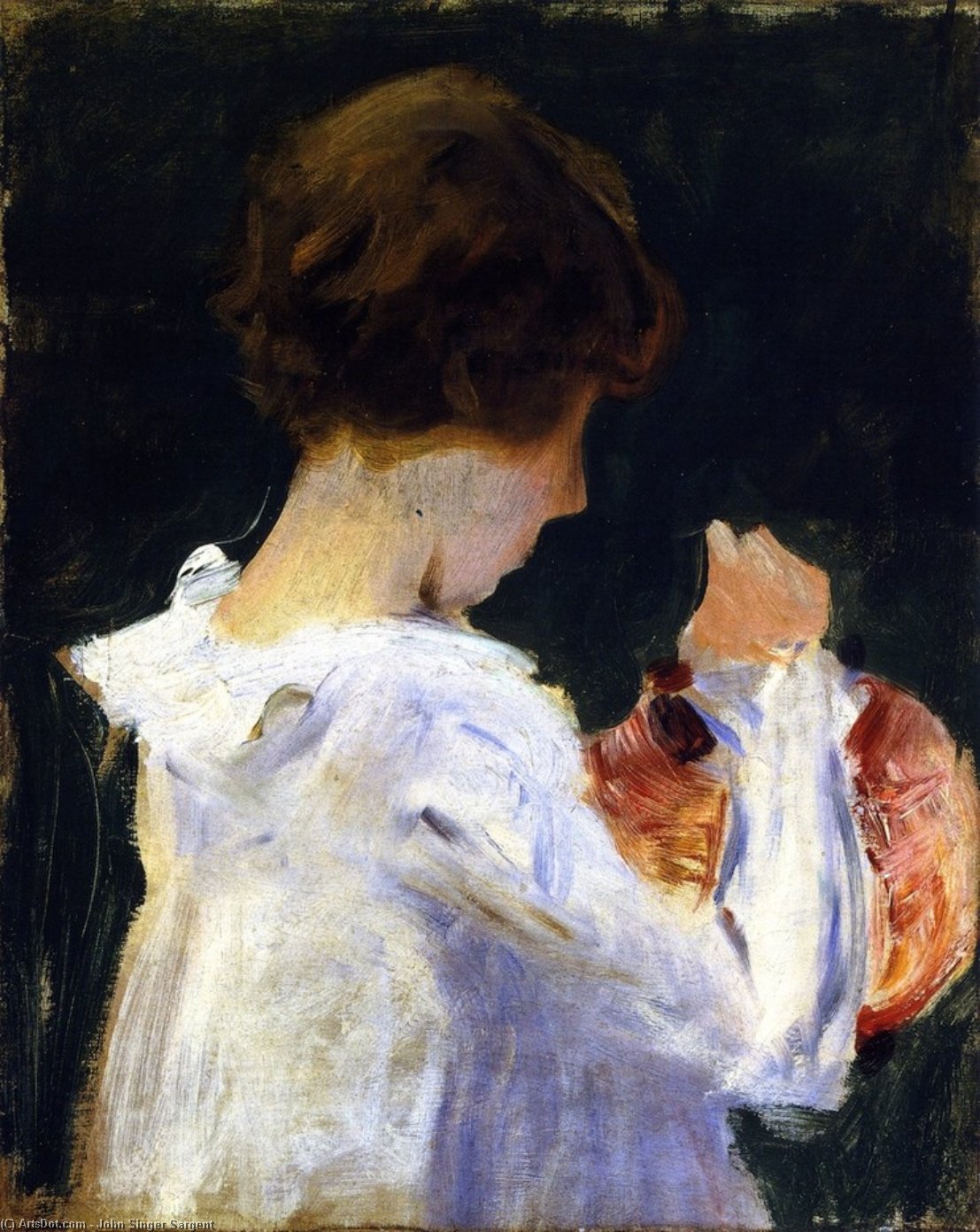 Carnation, Lily, Lily, Rose (study) — ジョン・シンガー・サージェント