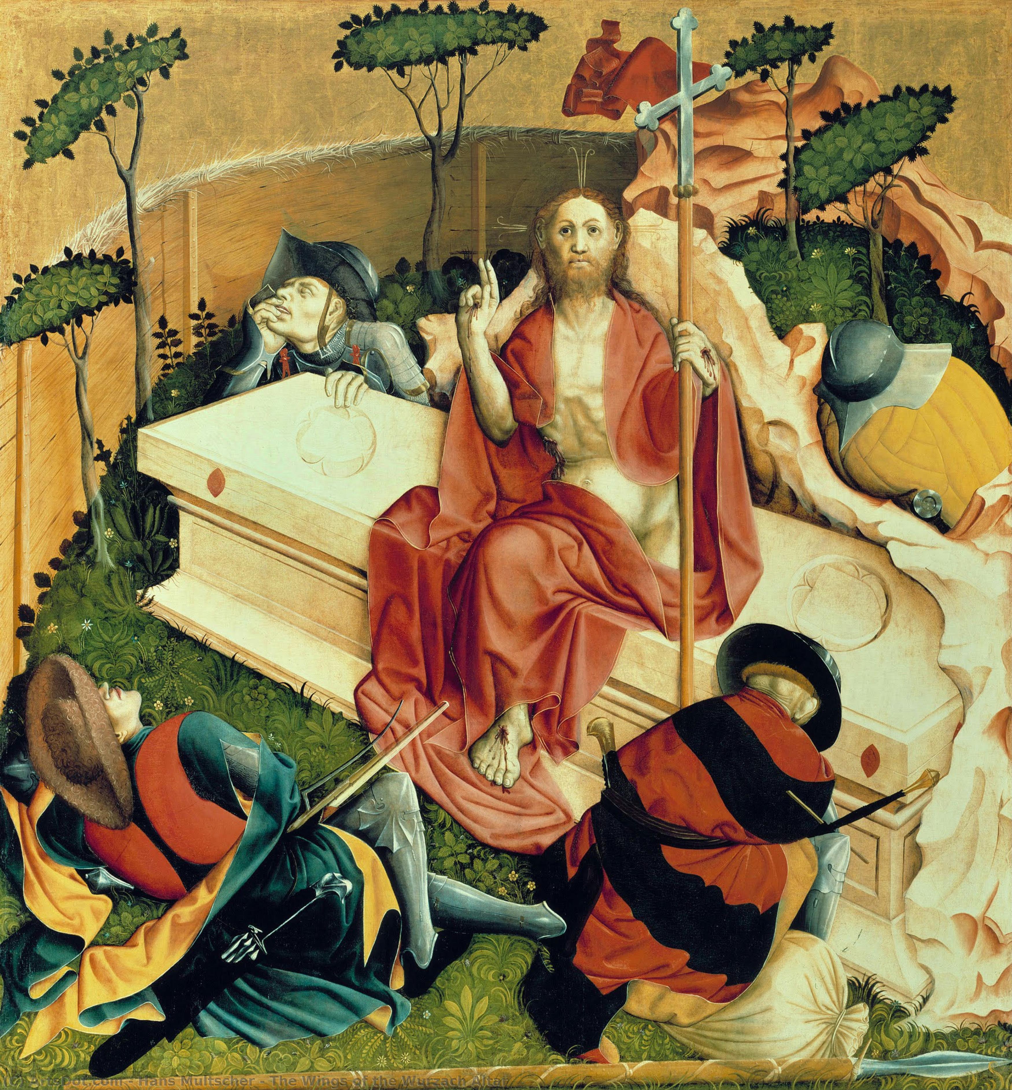 The Wings Of The Wurzach Altar — Hans Multscher