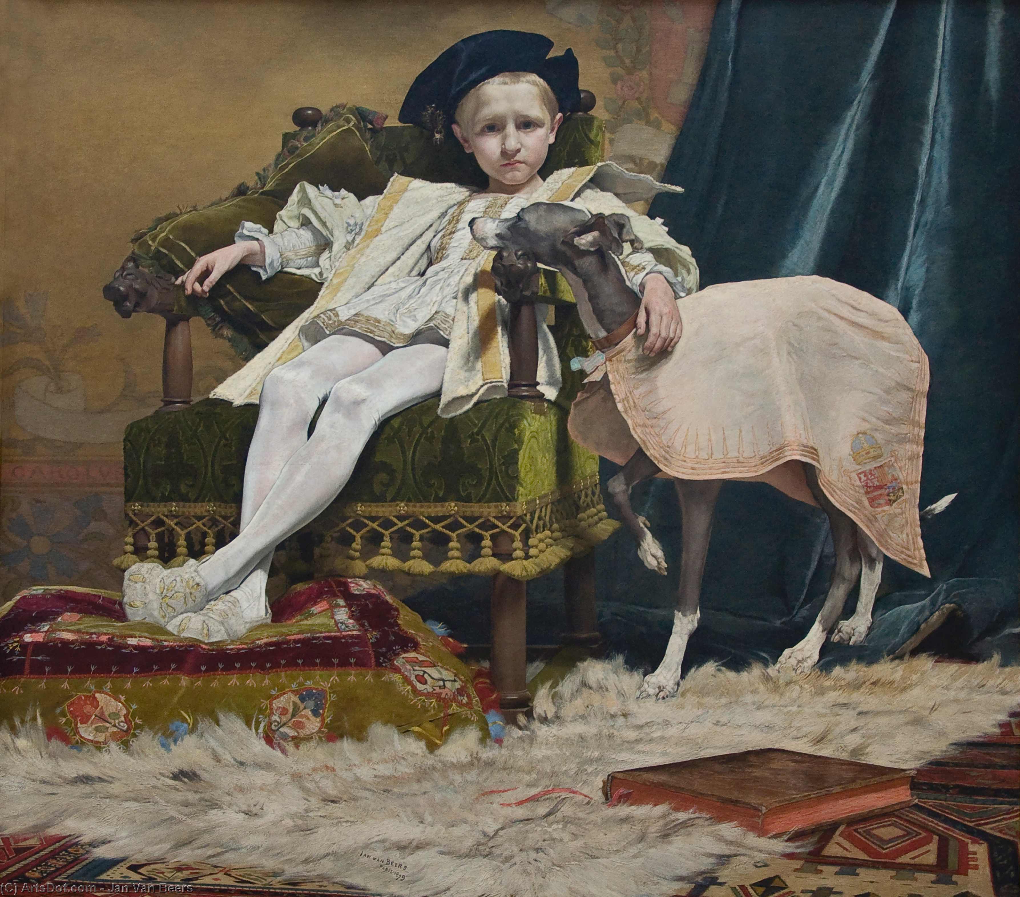 The Emperor Charles V As A Child — Jan Van Beers
