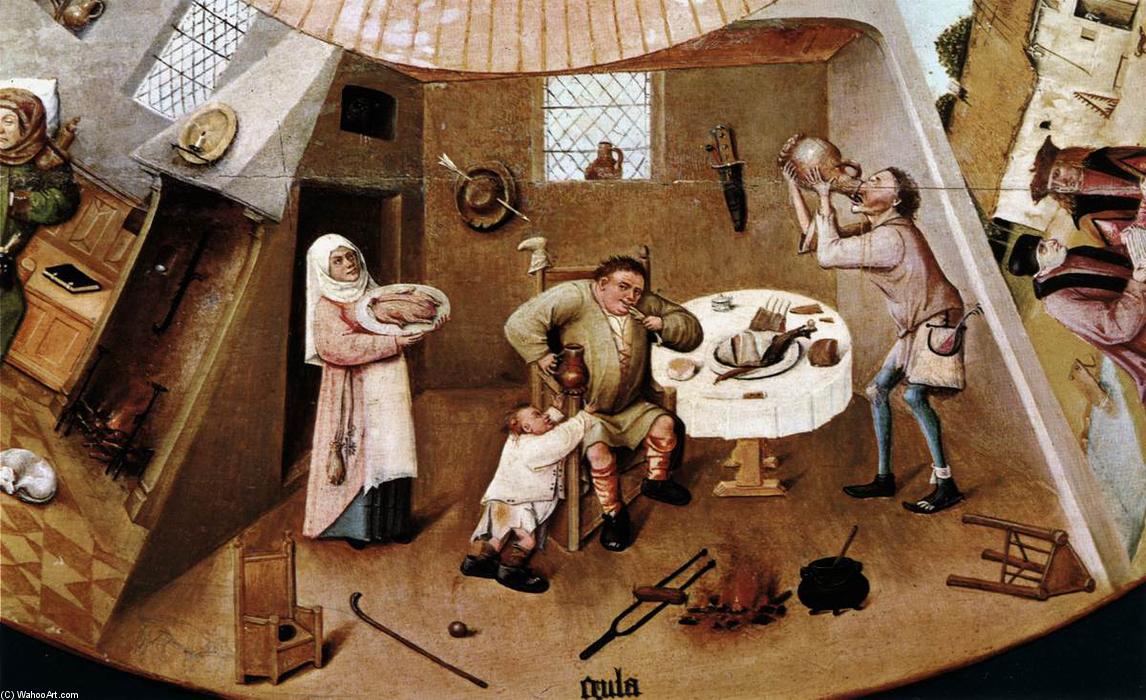 The Seven Deadly Sins (detail) (11) — Hieronymus Bosch