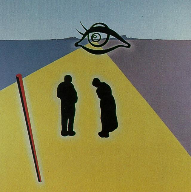 El Ojo Del Ángelus (obra Estereoscópica, Componente Derecho, Inconclusa), 1978 — Salvador Dalí