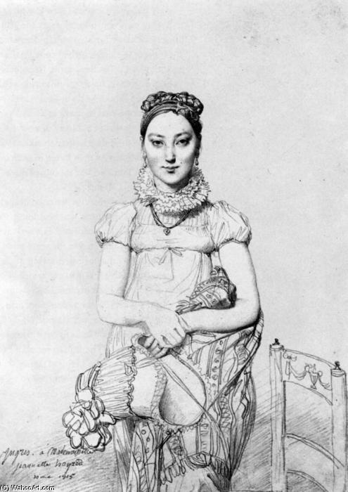 Mademoiselle Jeanne Hayard — Jean-auguste-dominique Ingres