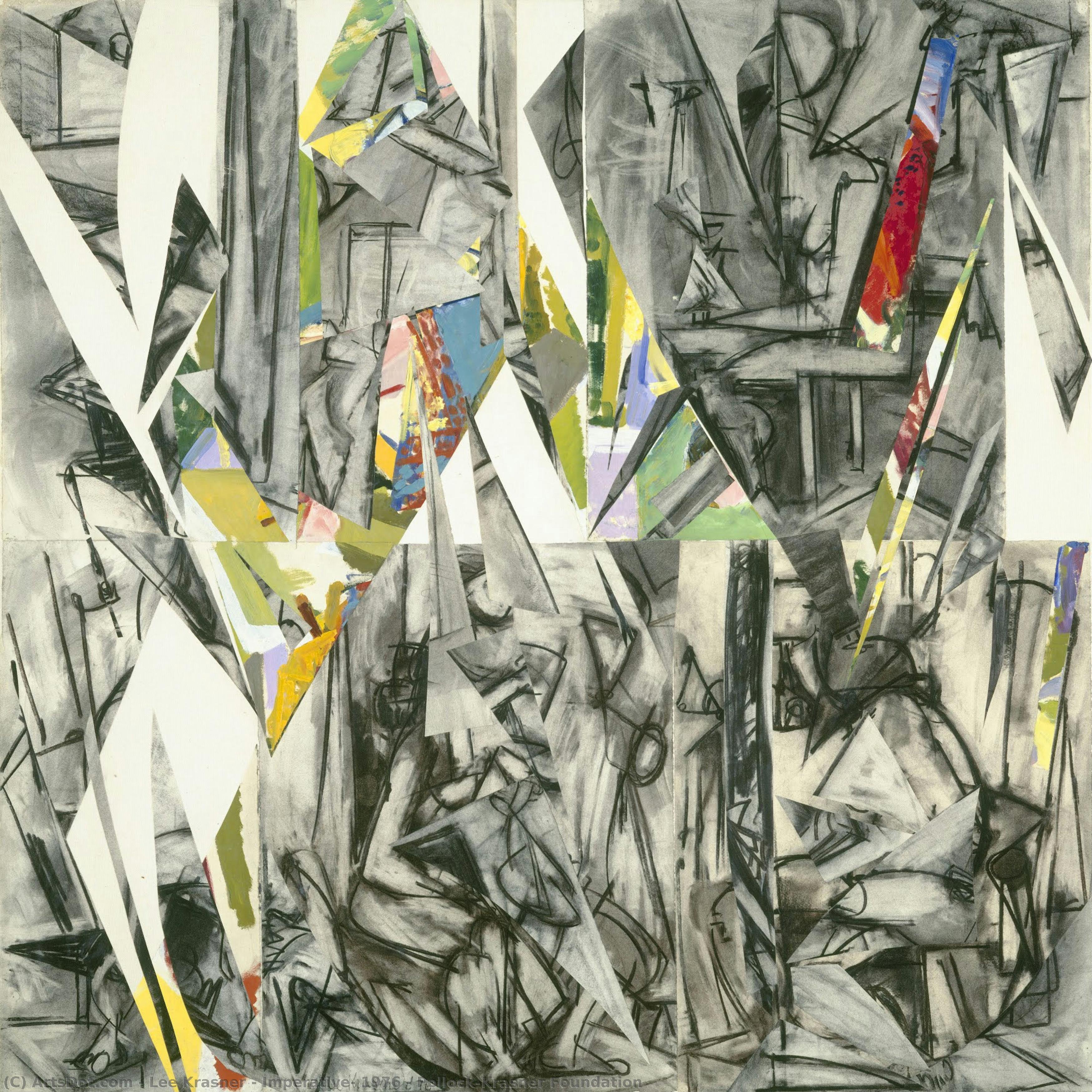 Imperative, 1976 © Pollock-krasner Foundation — Lee Krasner
