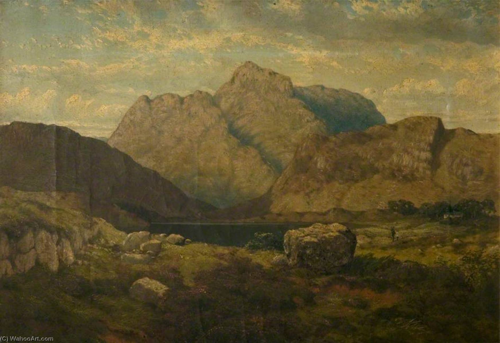 View Near Keswick, Cumberland — George Howland Beaumont