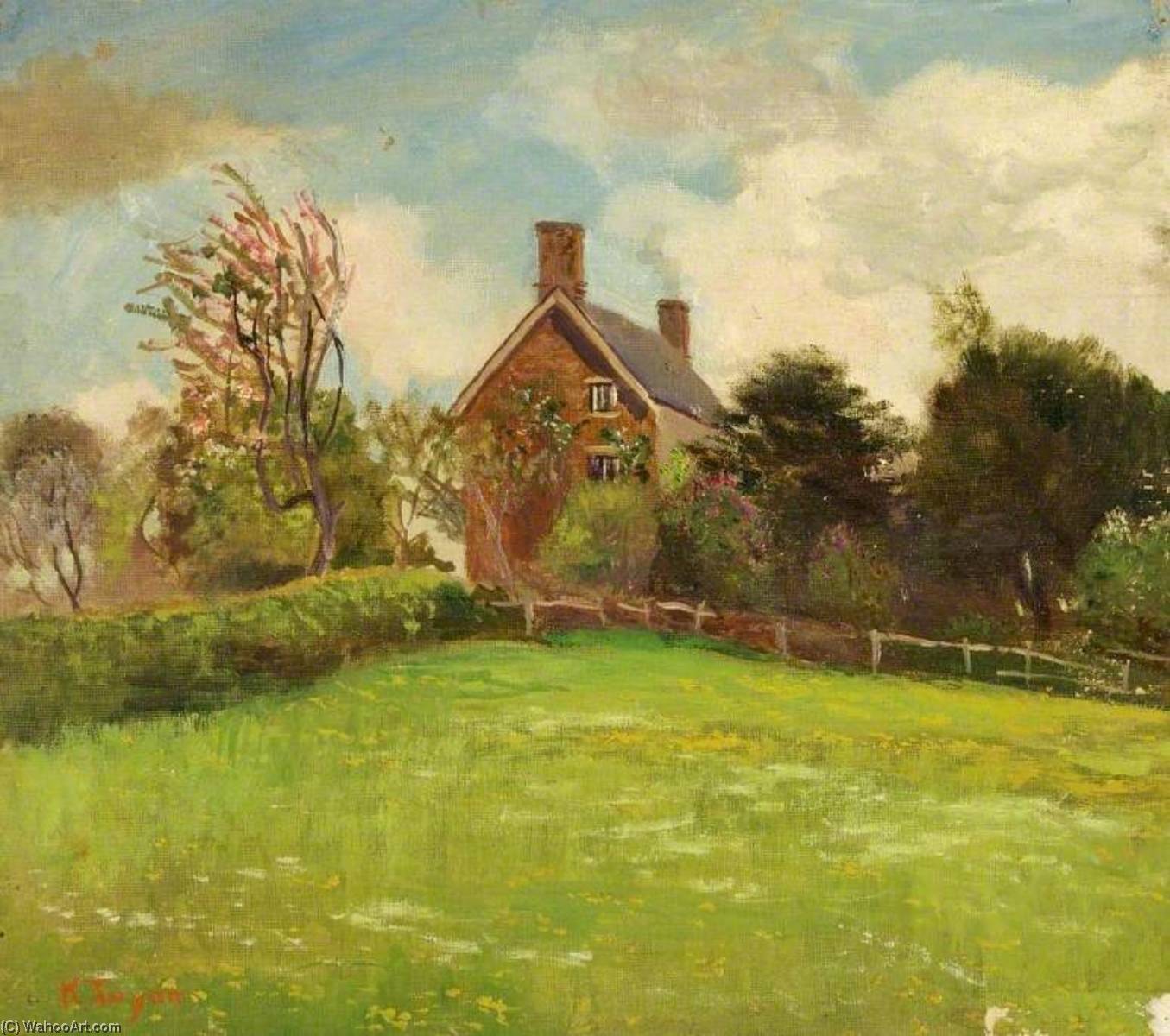 Coate Farm, Swindon, Wiltshire In Maytime — Kate Allen Tryon