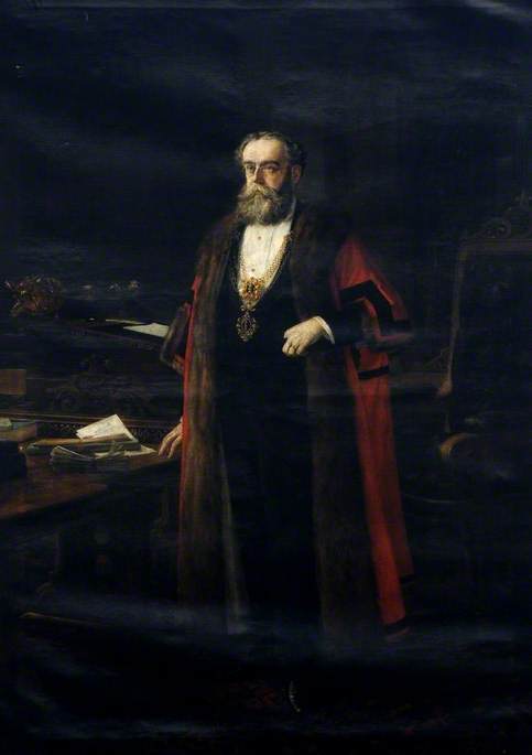 Alderman John Leak (b.1831) — John Augustus Thelwall