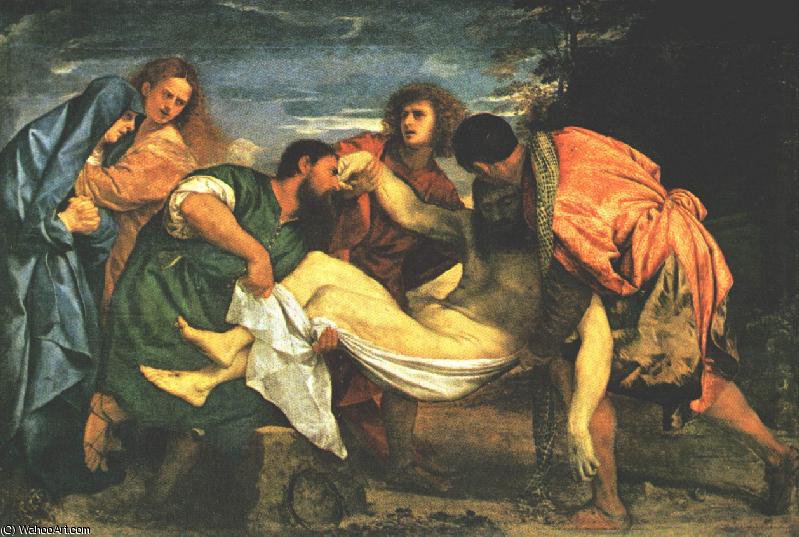 The Entombment, Louvre — Titian