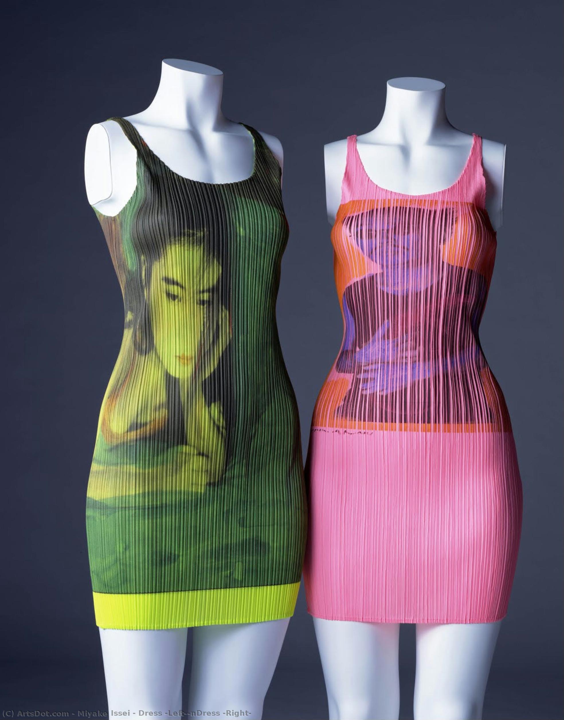 Dress [left]\ndress [right] — 三宅 一生